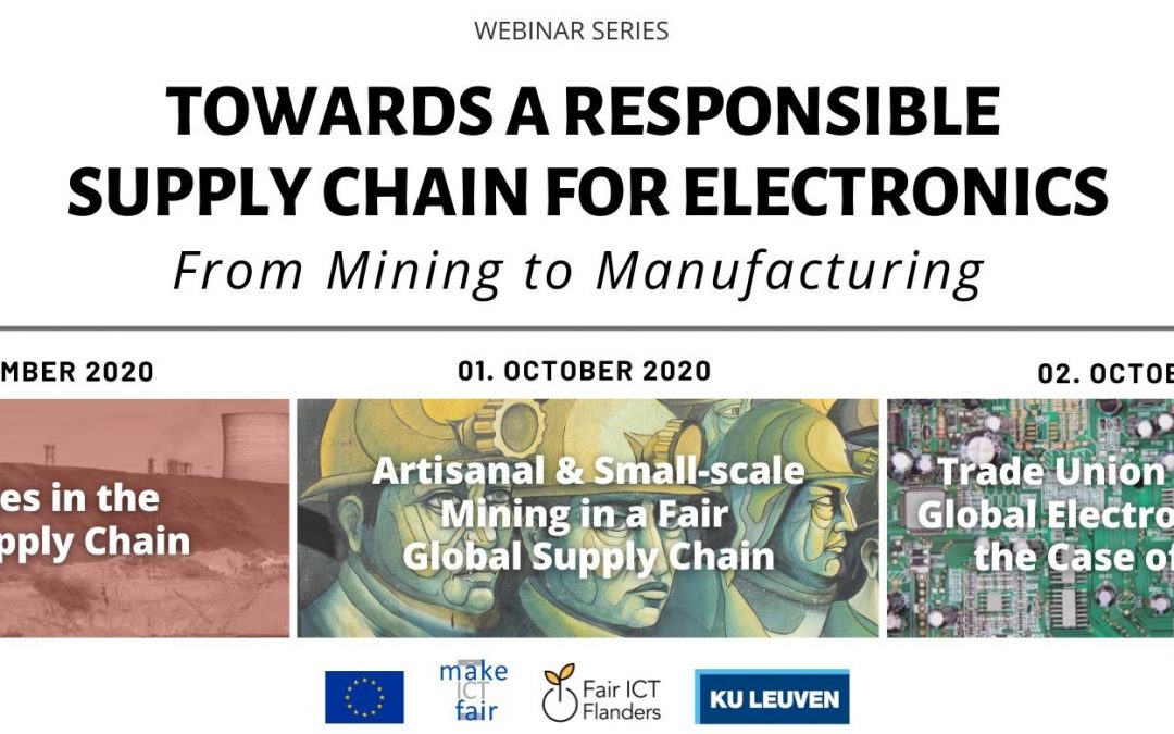 Webinar series ‘Towards a Responsible Supply Chain for Electronics’